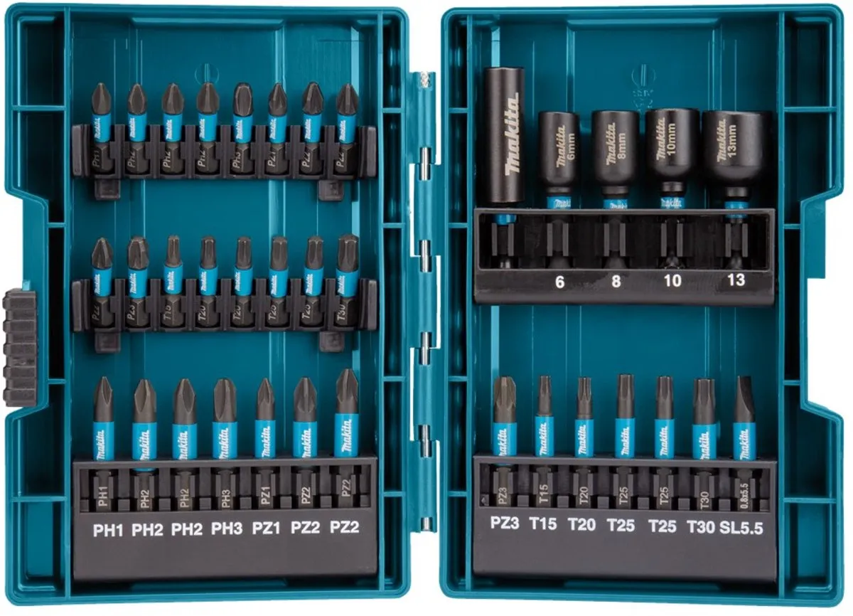 Makita Boorset B-66880 - 35-delig - Magnetische bithouder