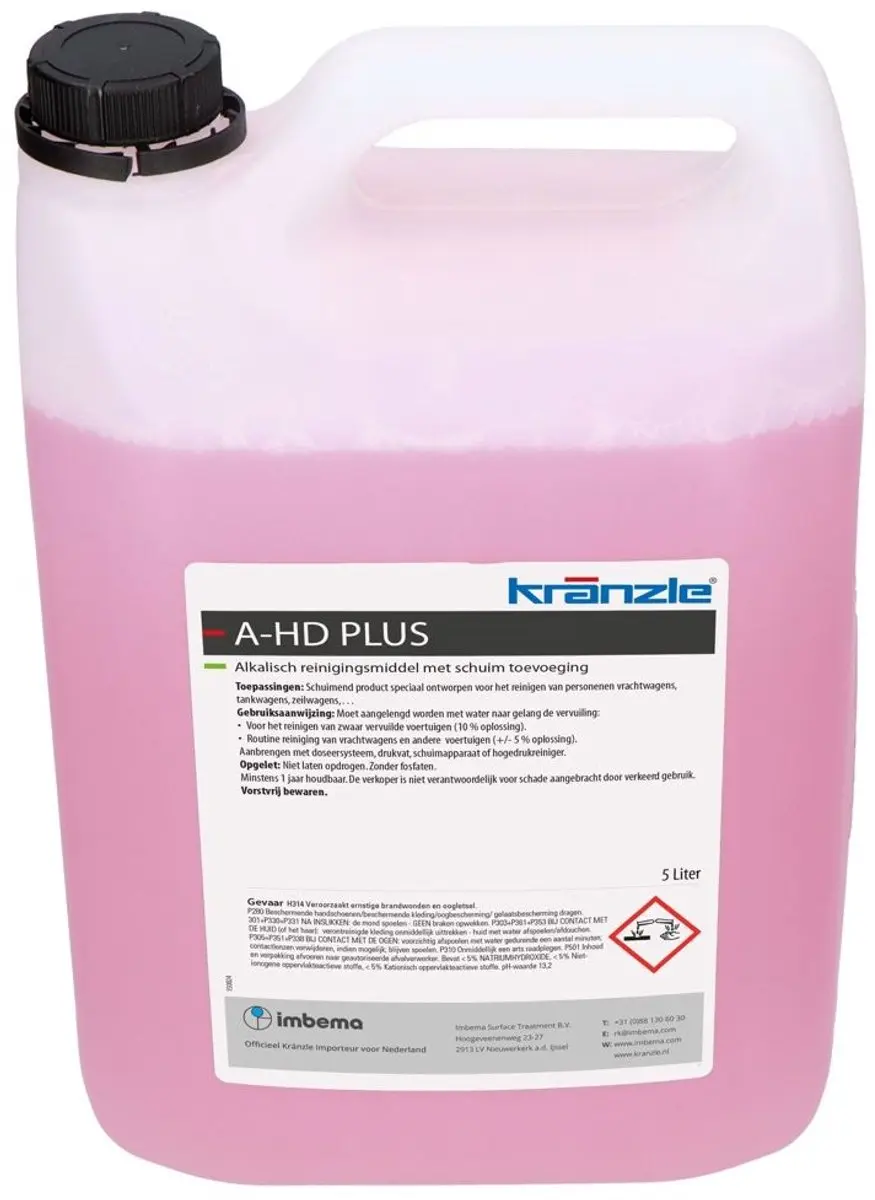 Kränzle Alfanol A-HD Plus Universele Reiniger 5L