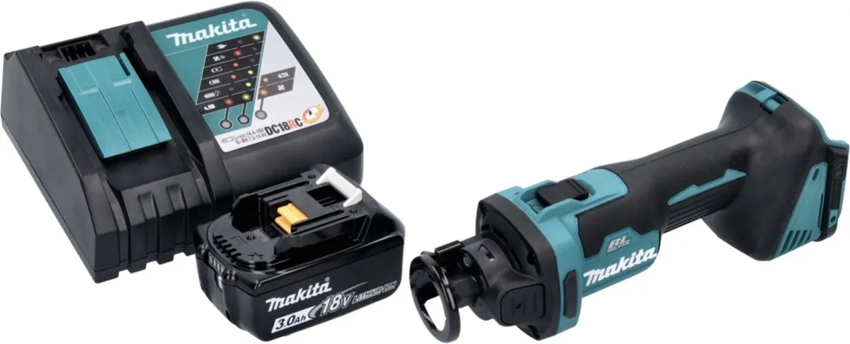 Makita DCO 181 RF1 Accu-draaimachine 18V - 32.000 tpm - 1x 3.0Ah - afbeelding 5 van 5