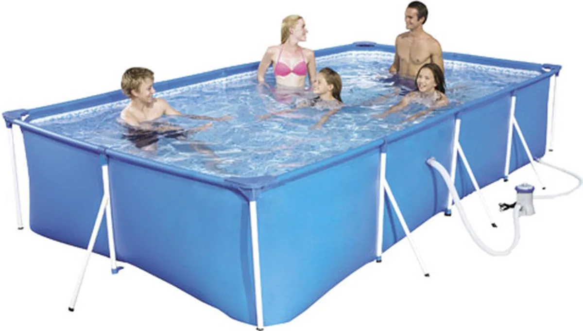 Bestway Rechthoekig Zwembad 400x211x81cm