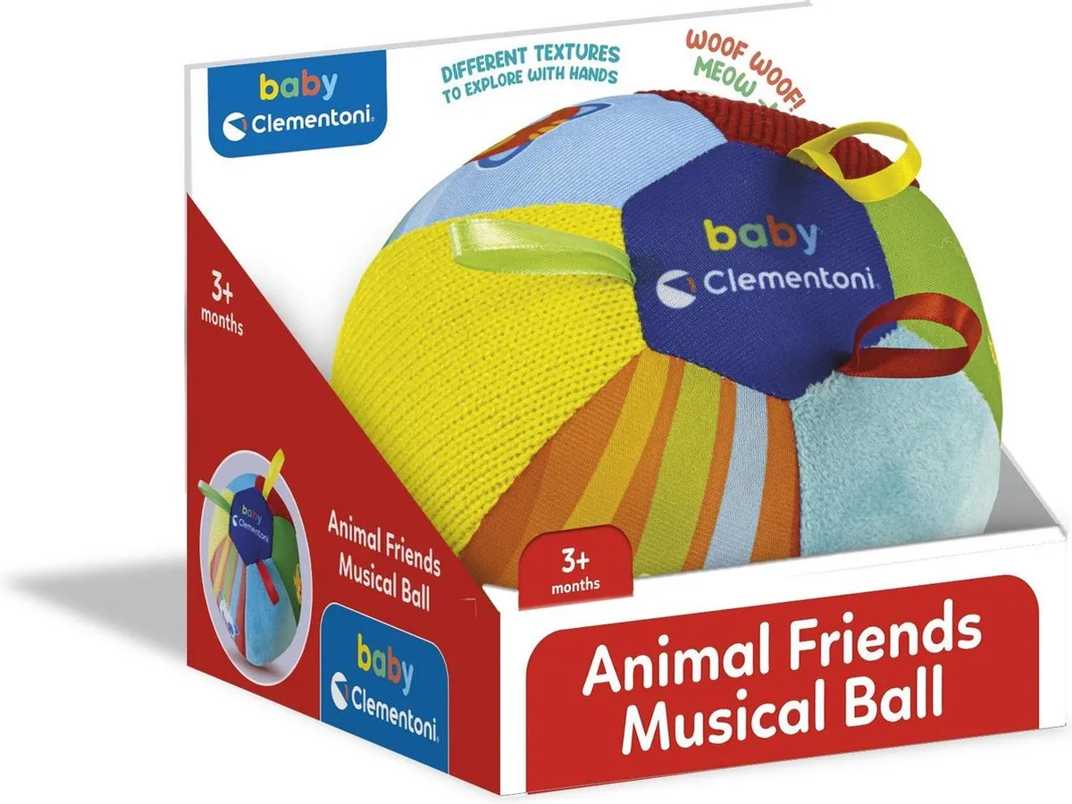 Clementoni Dierenvrienden Bal - 3x AAA