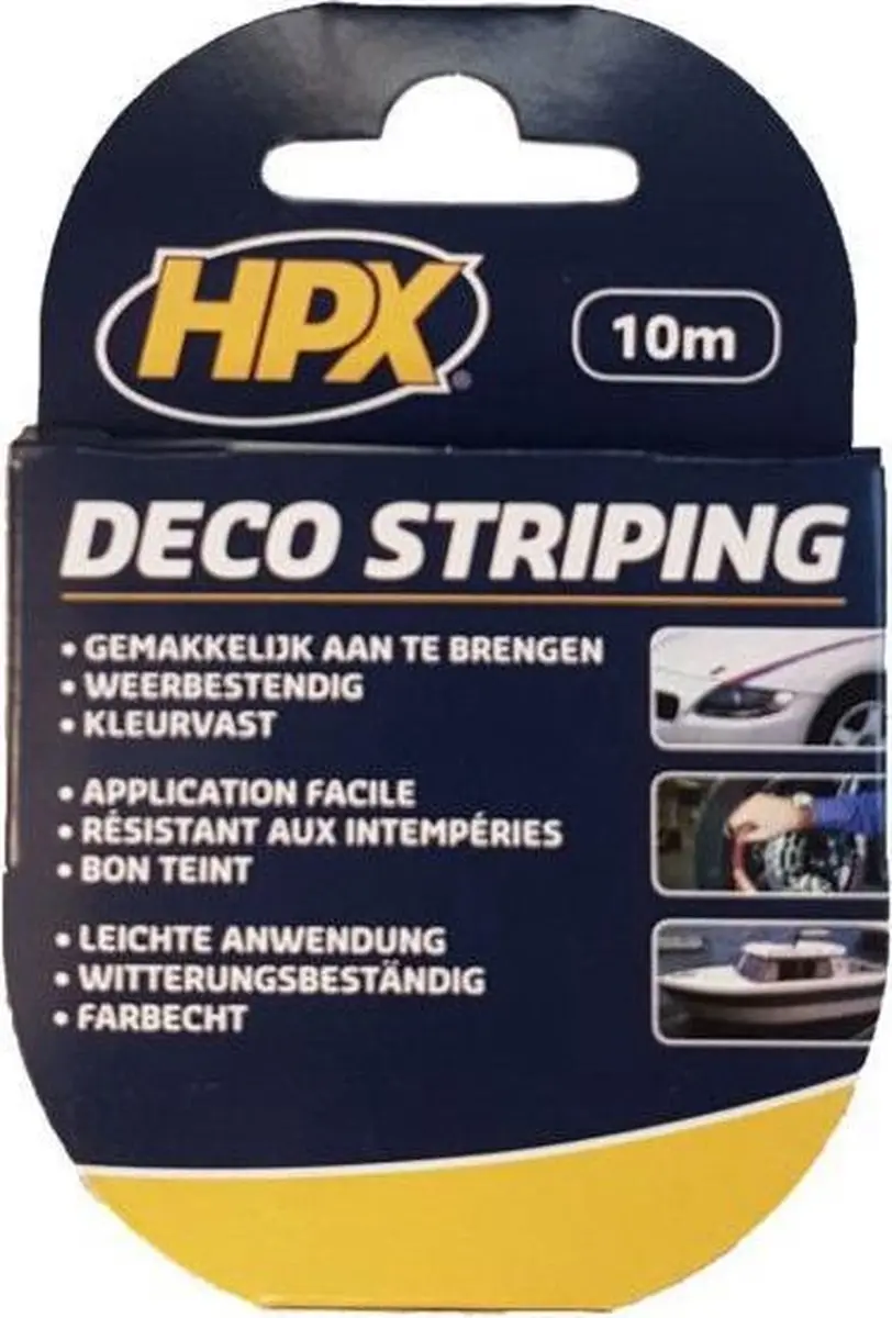 HPX LB02AL Liseré de Jante 3mm - 10m - Rood