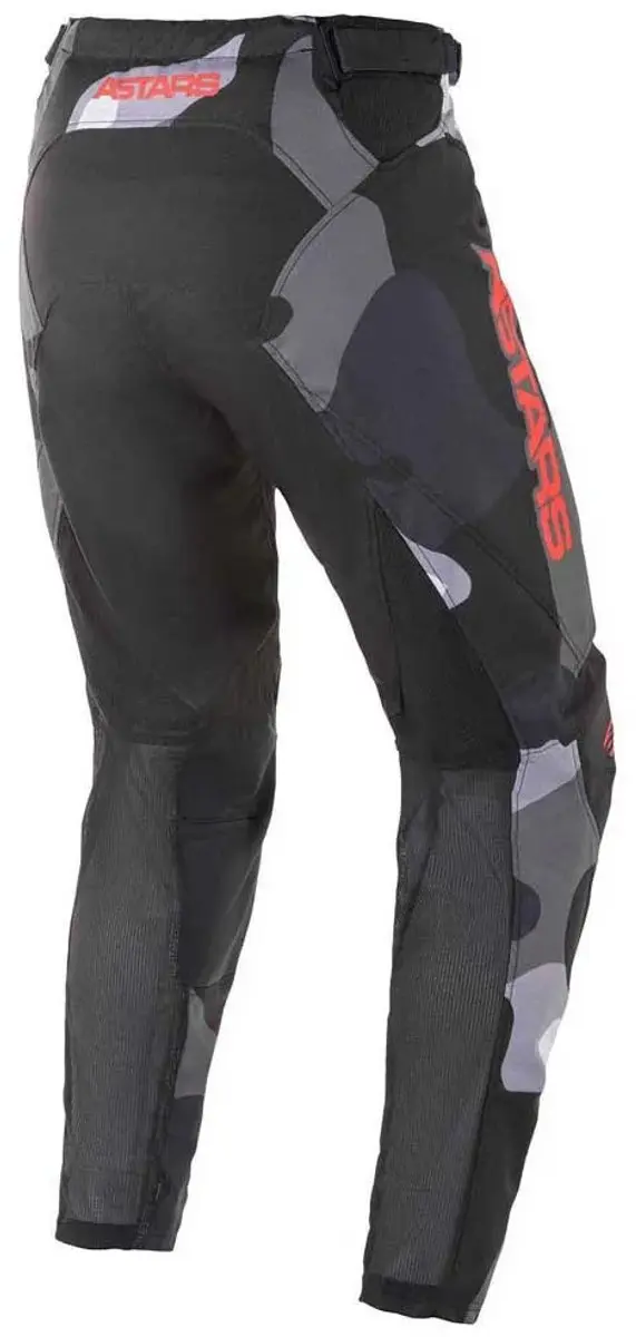Alpinestars Racer Tactical Broek - Maat 30 - Grijs Camo Rood Fluo - afbeelding 6 van 6