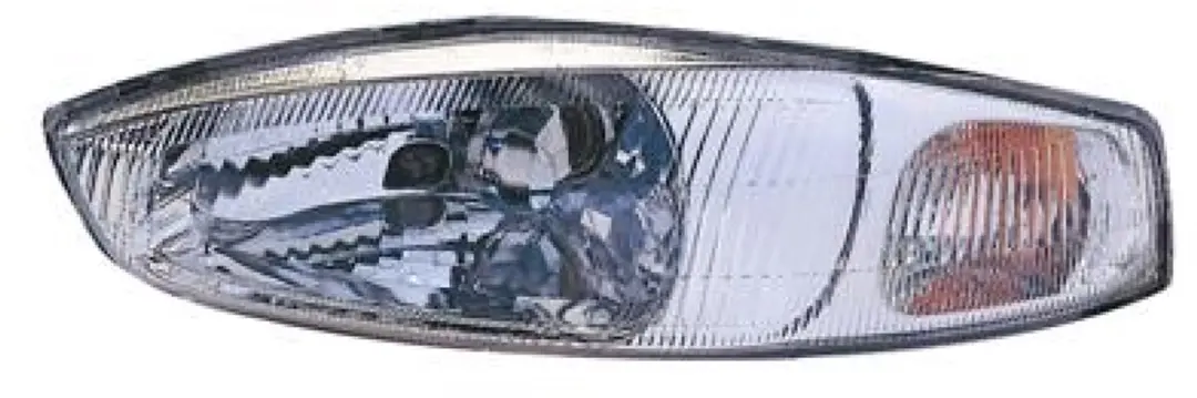 Mitsubishi Colt Koplamp H4 Links - 1 Stuk - Oranje/Transparant