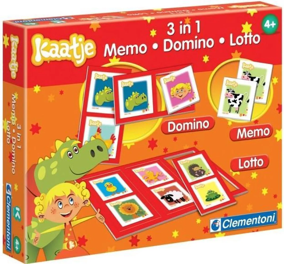 Clementoni Lottomino 3-in-1 Kaartspel