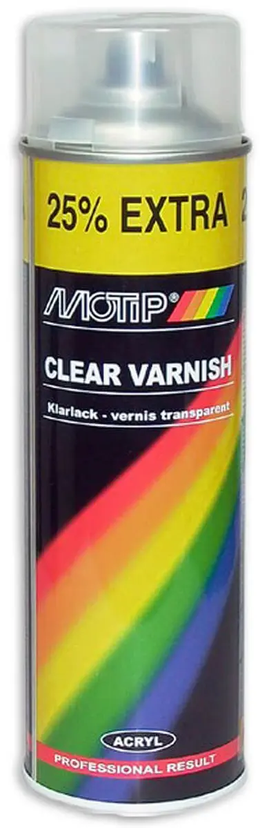 Motip Clear Varnish 400ML