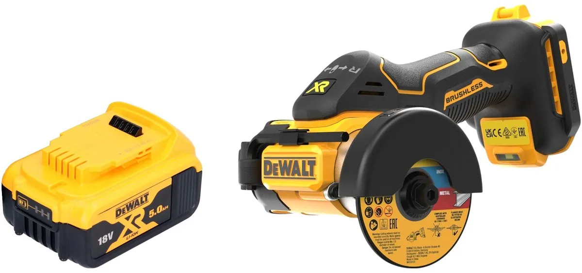 DeWalt DCS 438N Multimaterialensnijder 18V 76mm