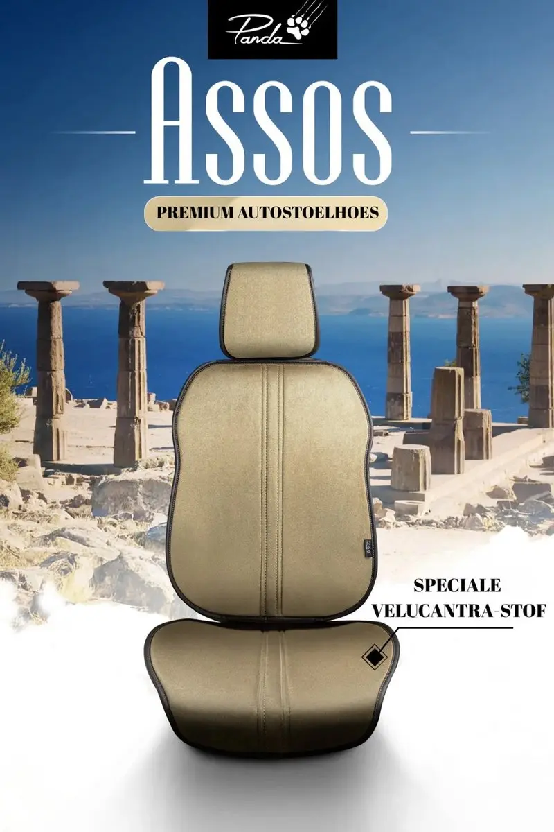Panda Universele Autostoelhoezen Beige