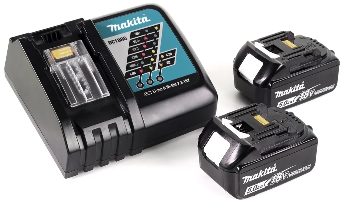 Makita DJV 182 RTJ Decoupeerzaag - 18V 5.0Ah - 2x Accu + Lader + Makpac - afbeelding 5 van 5