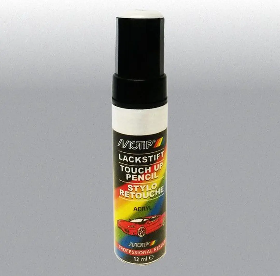 Motip 955250 Auto Lakstift - Zilver Metallic 12ml