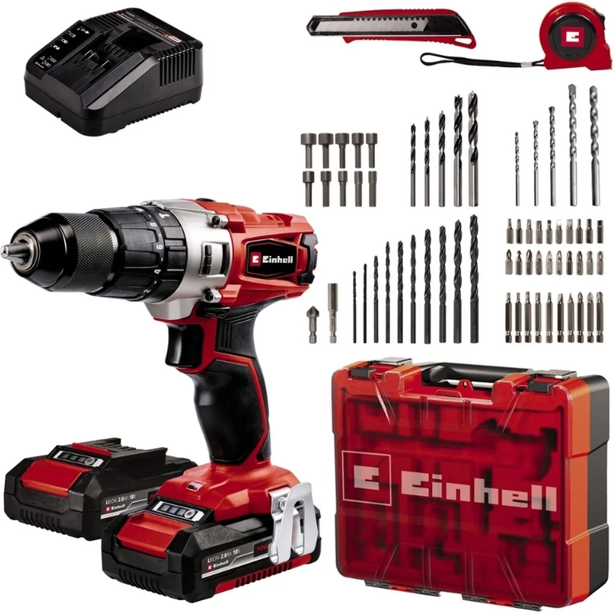 Einhell TE-CD 18/2 Li-i Akku Boormachine - 2x 2,0Ah
