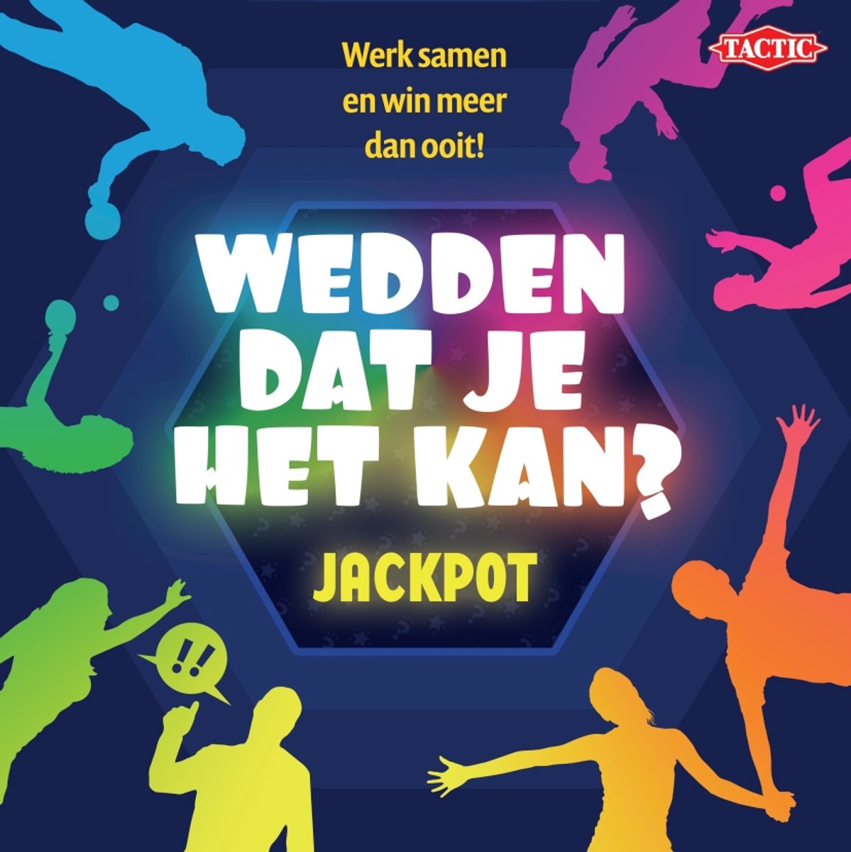 Tactic Wedden Dat Je Het Kan? Jackpot – Bordspel – Familiespel – Partyspel – 3-6 Spelers – Vanaf 8 jaar