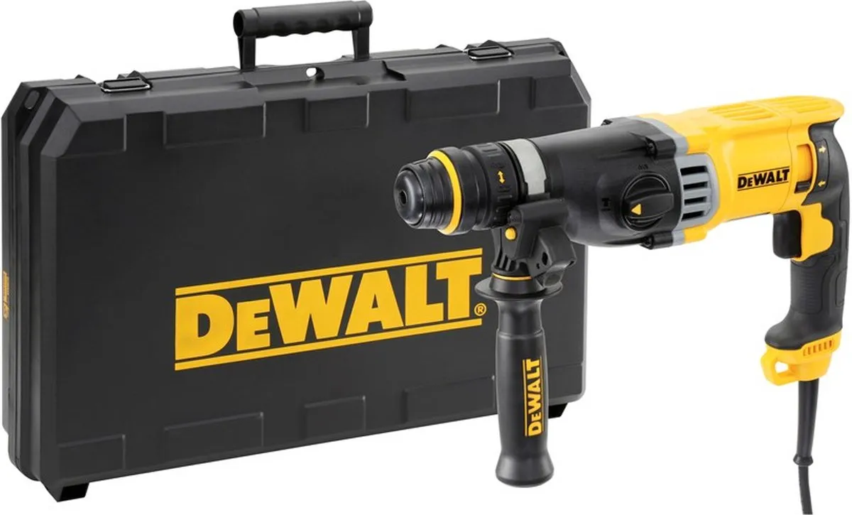 DeWalt D25144K Combihamer - 900W - 28mm Beton - afbeelding 6 van 6