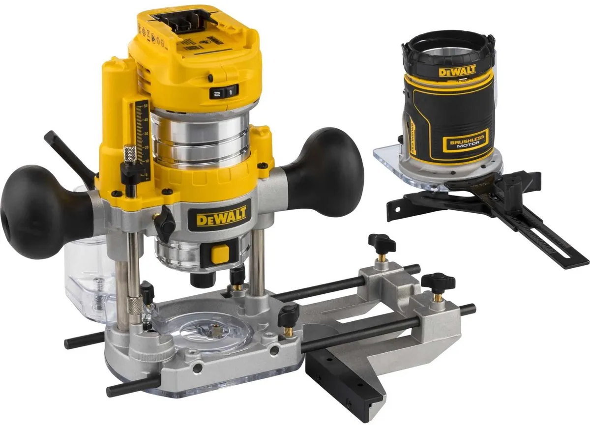 DeWalt DCW604NT Accu Boven- en Kantenfrees 18V Ø8mm