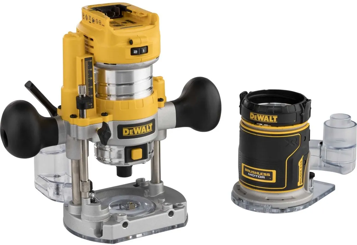 DeWalt DCW604NT Accu Boven- en Kantenfrees 18V Ø8mm - afbeelding 6 van 6