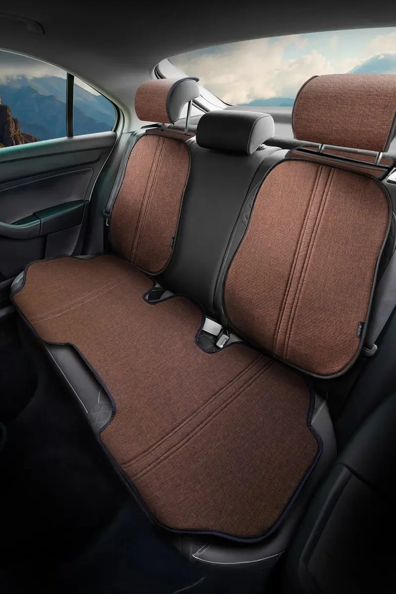 Panda Universele Autostoelhoezen Biga Bruin - Airbag Compatibel