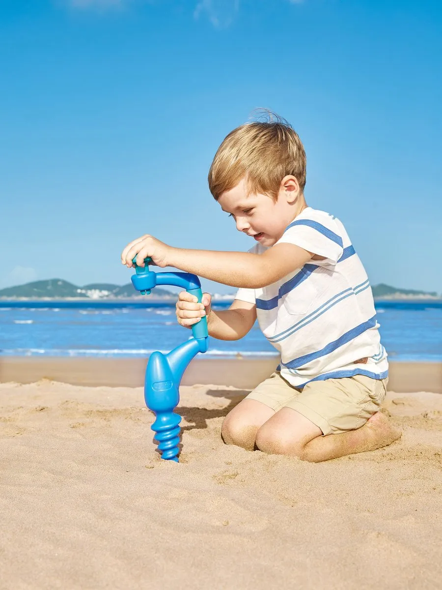 Hape Zandboor - Blauw