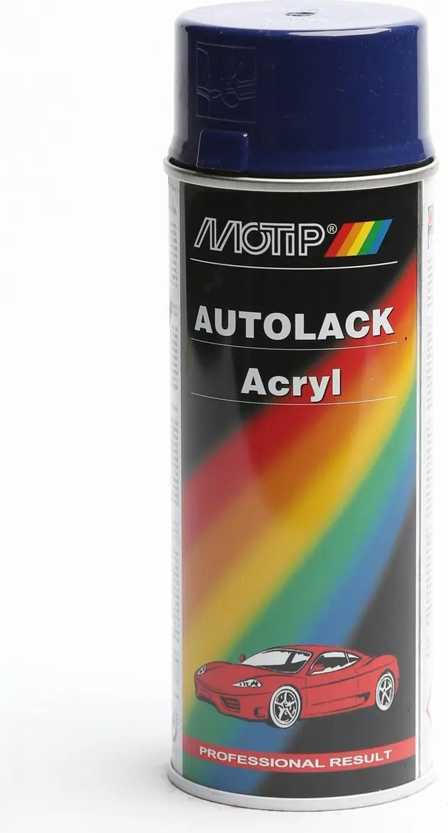 Motip Autolak Spuitbus Blauw 400ml