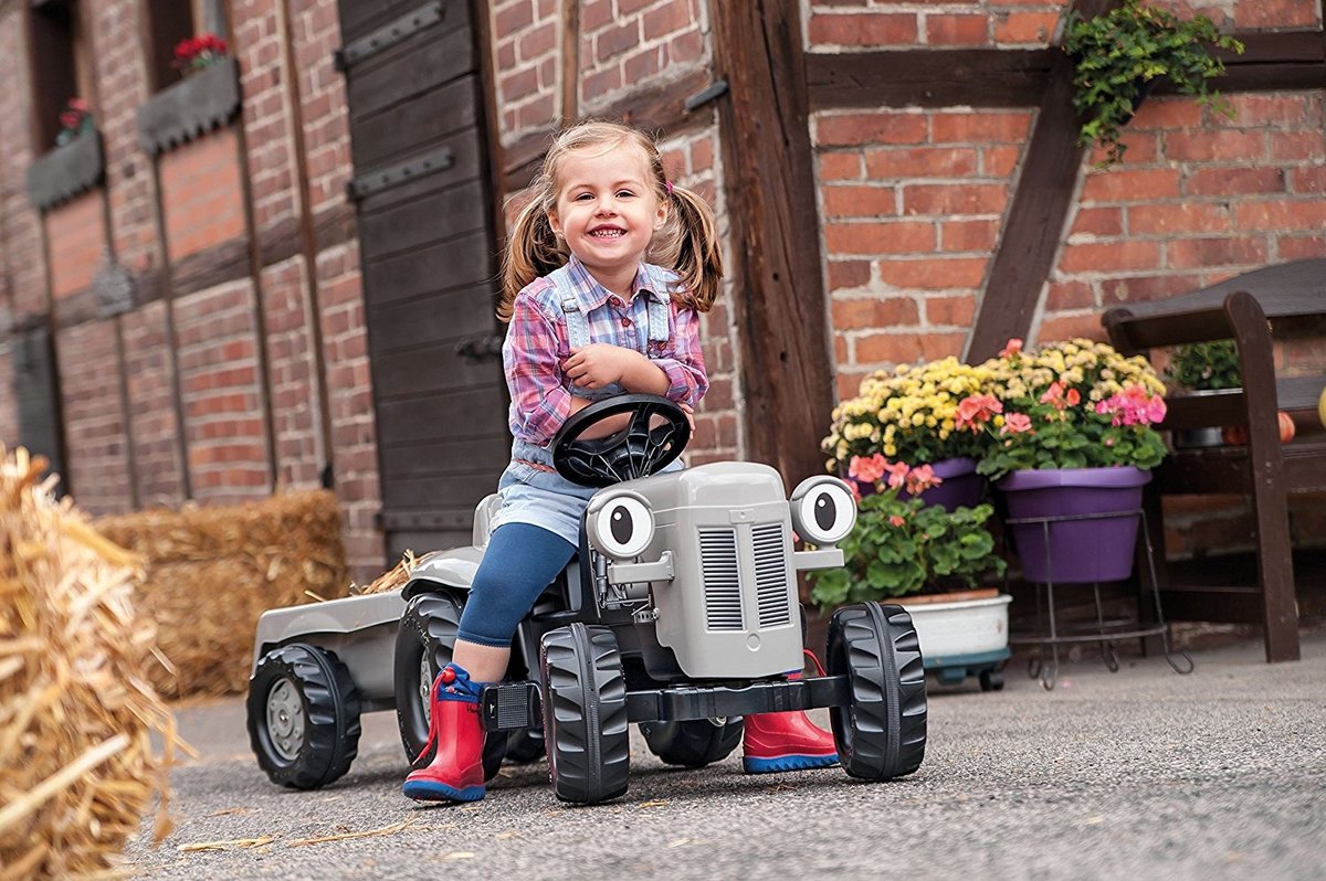 Rolly Toys Traptractor RollyKid Fergie - Voor kinderen van 2,5 tot 5 jaar