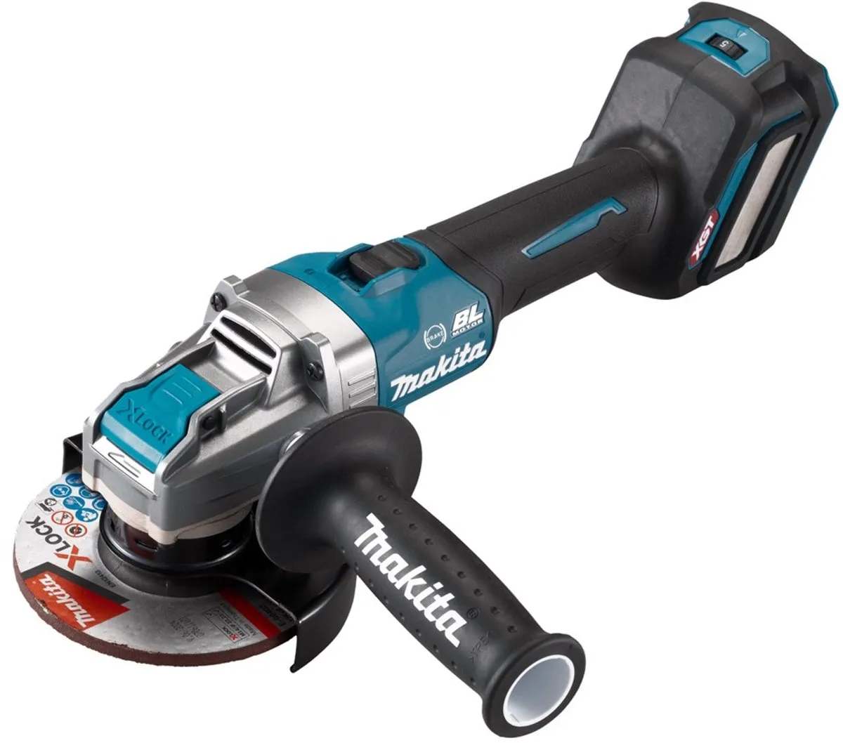 Makita GA041GZ Accu Haakse Slijper 125mm X-LOCK 40V Max - afbeelding 6 van 6