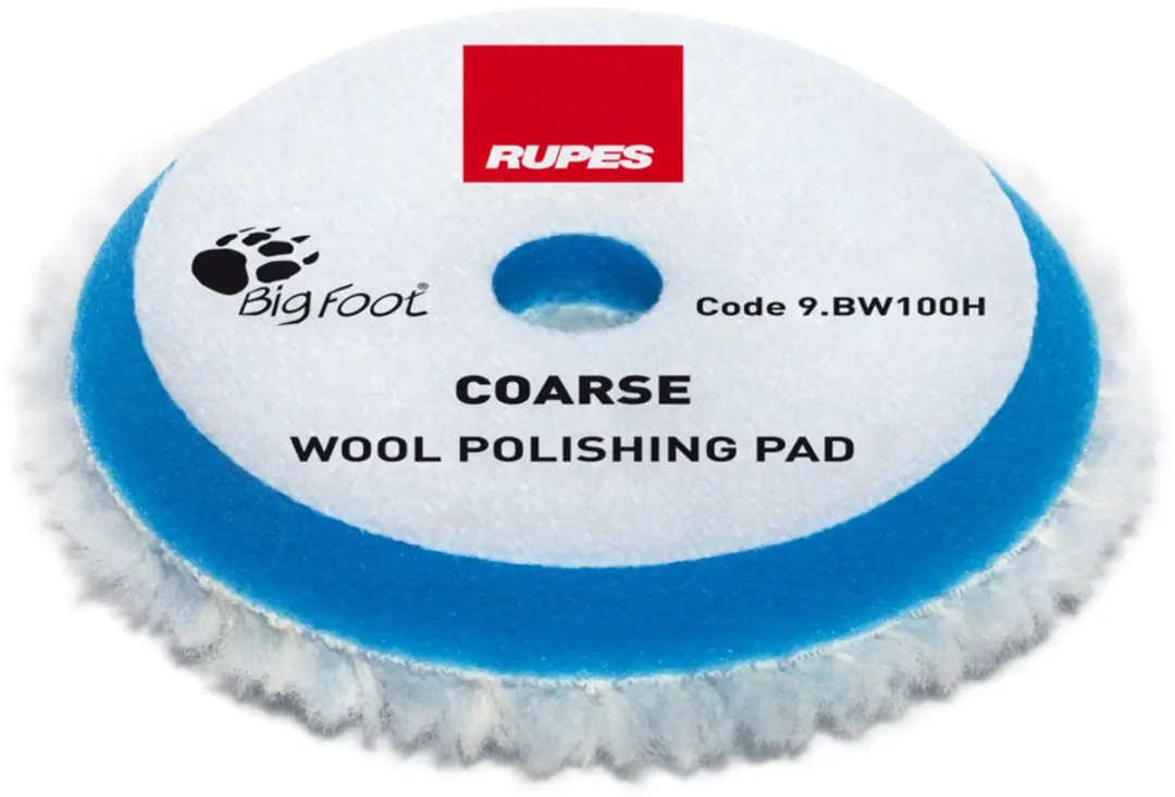 Rupes Coarse Wollen Polijstpad 80-90mm - 100g
