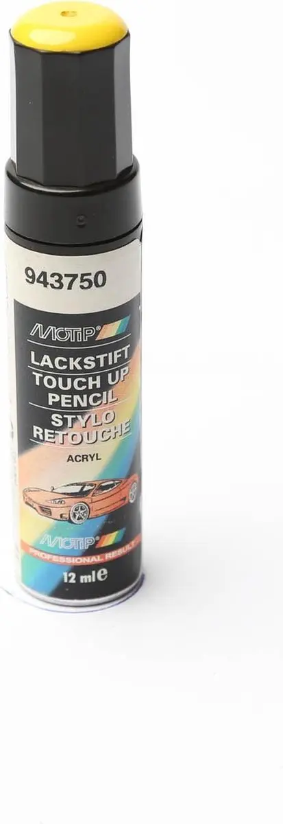 Motip 943750 Auto Lakstift Geel 12ml