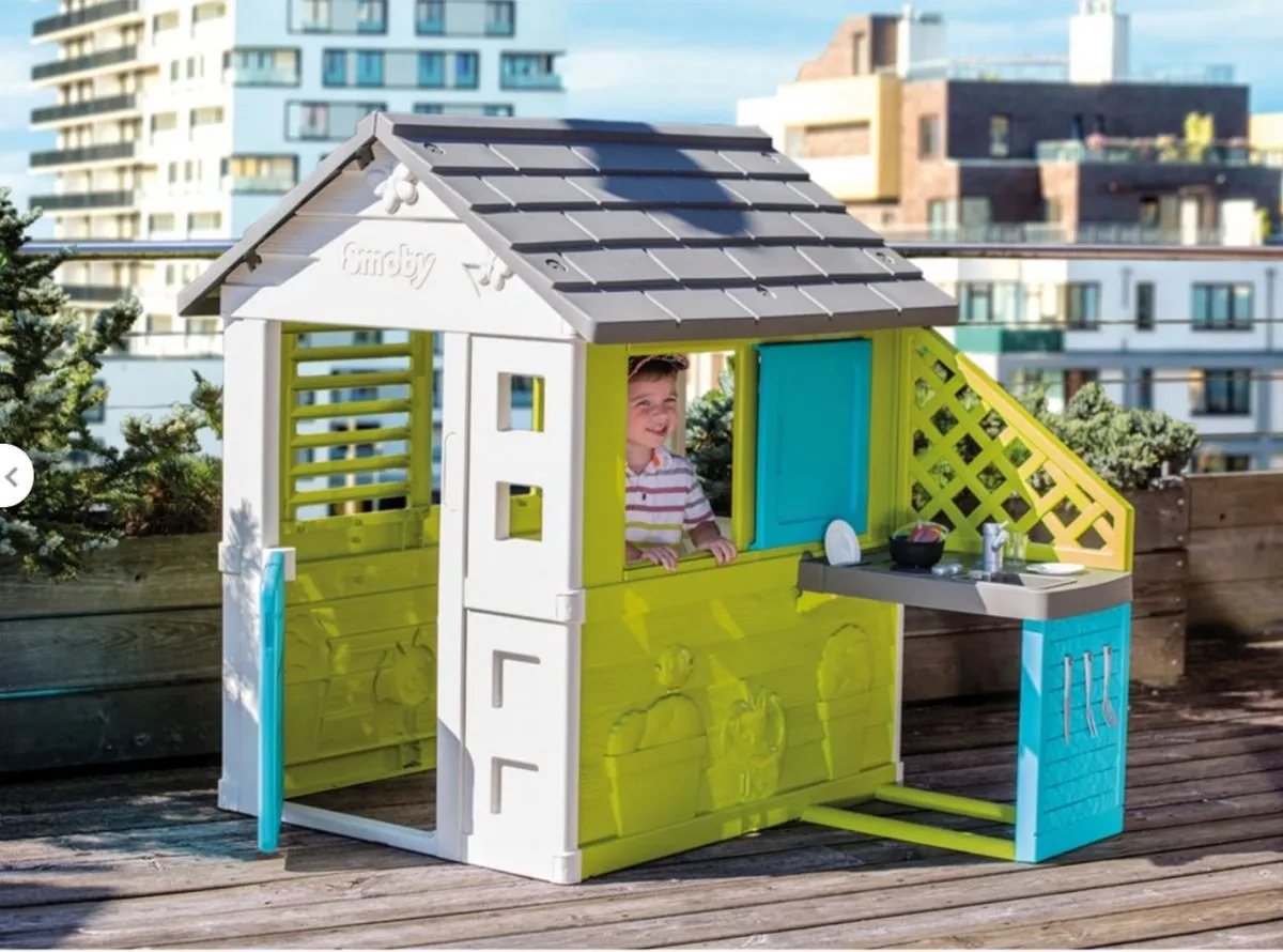 Smoby Pretty House Zomerkeuken 7600810722 - 145x110x127cm - Speelhuis - afbeelding 4 van 6
