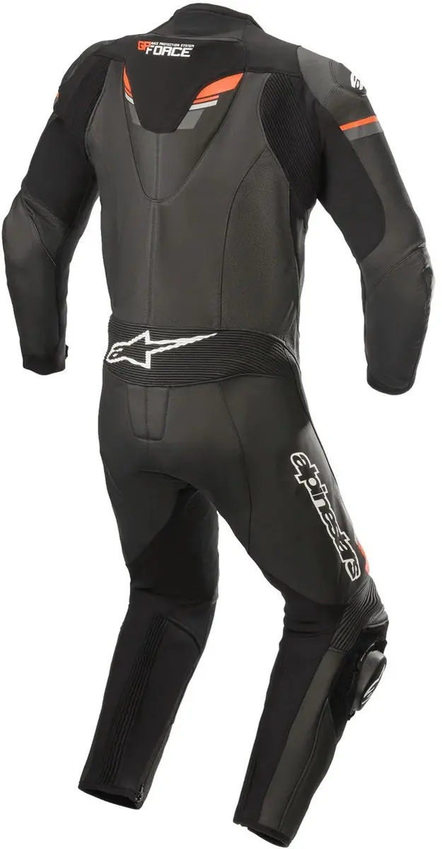 Alpinestars GP Force Chaser 1-delig Pak - Maat 50 - Zwart/Rood/Fluo