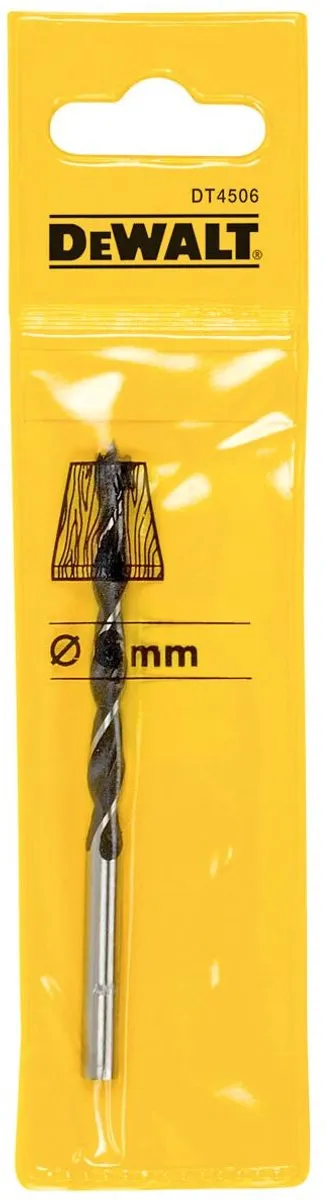 DeWalt DT4506 Houtspiraalboor 6mm