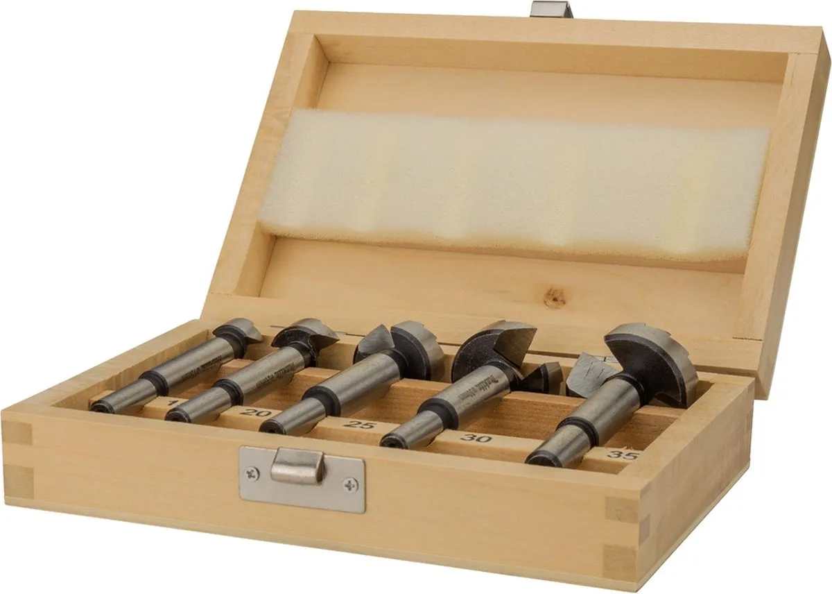 Makita D-47363 Scharniergatboorset 5-delig - 15-35mm - afbeelding 6 van 6
