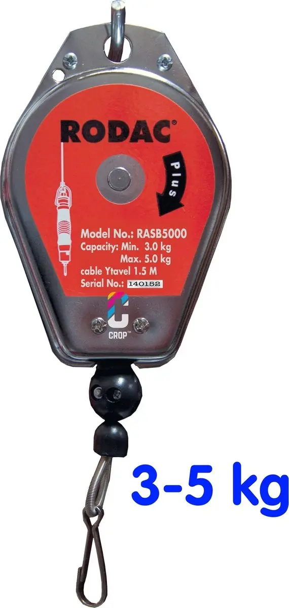 RODAC RASB5000 Veerbalancer 5kg