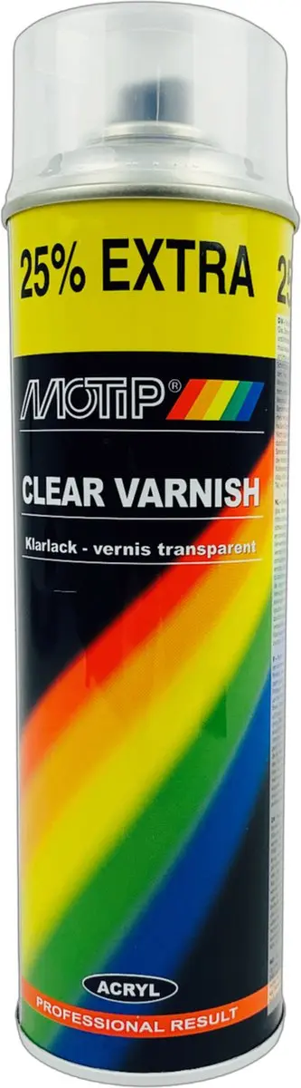 Motip Blanke Hoogglans Acryllak 500ml
