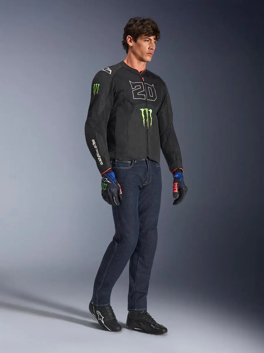 Alpinestars FQ20 T-SPS Air V2 Motorfietsjas - Zwart/Wit XL - afbeelding 6 van 6