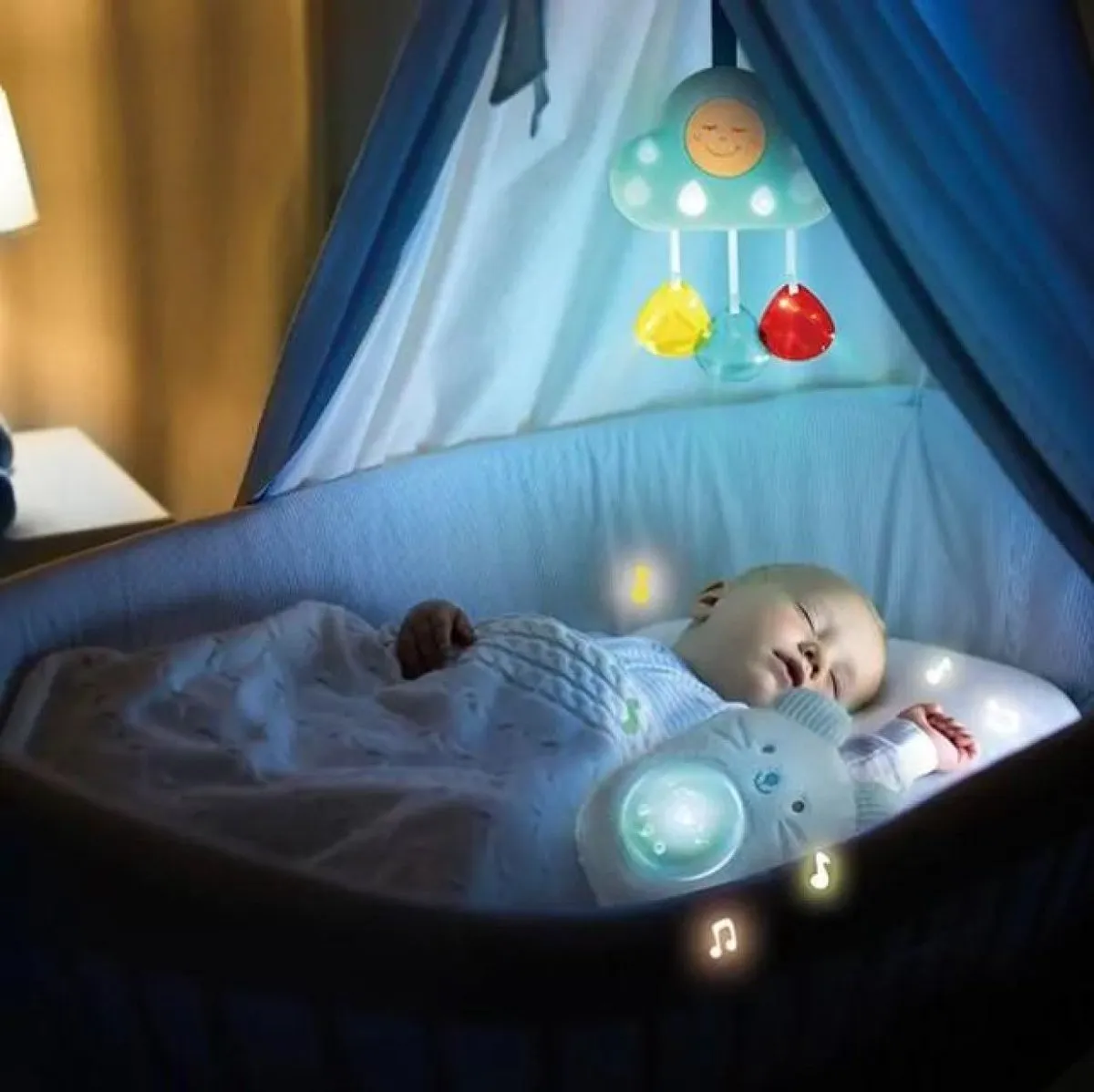 Hape Baby Muziekmuis - Blauw