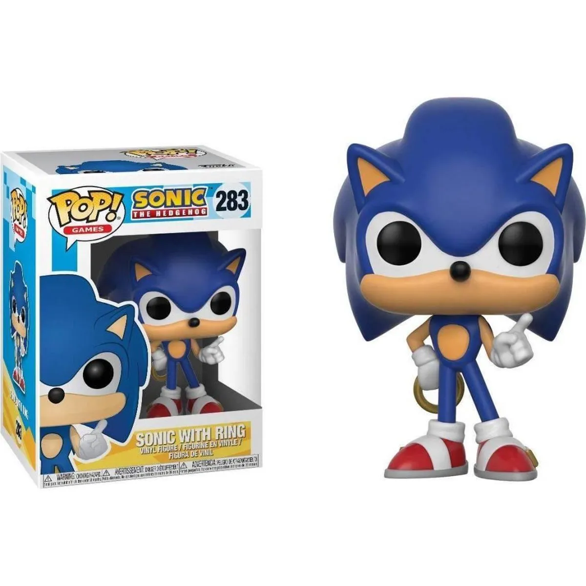 Funko Pop! Sonic The Hedgehog Met Ring - Verzamelfiguur - Multi