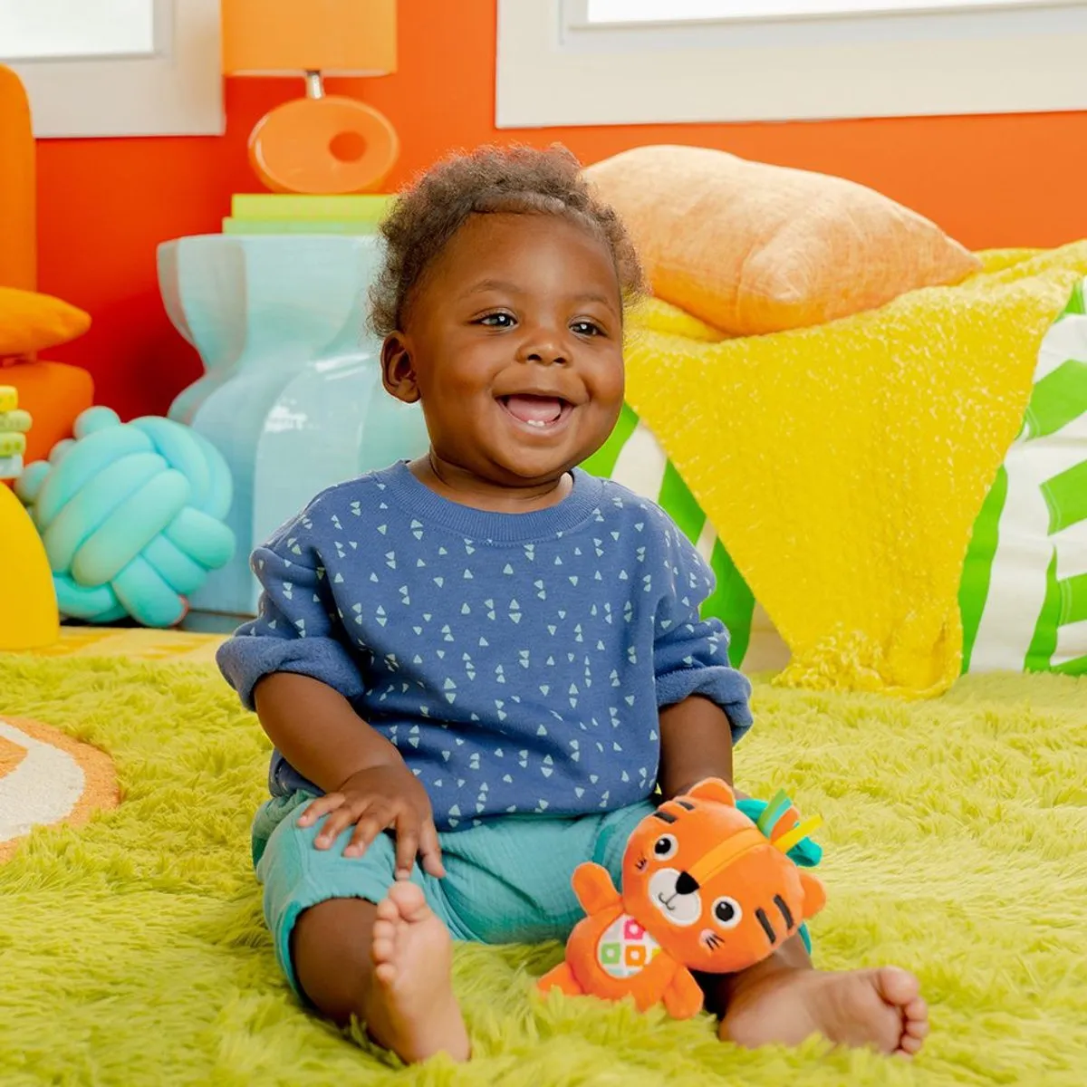Bright Starts Jingle Joy Baby Speeltje - Oranje