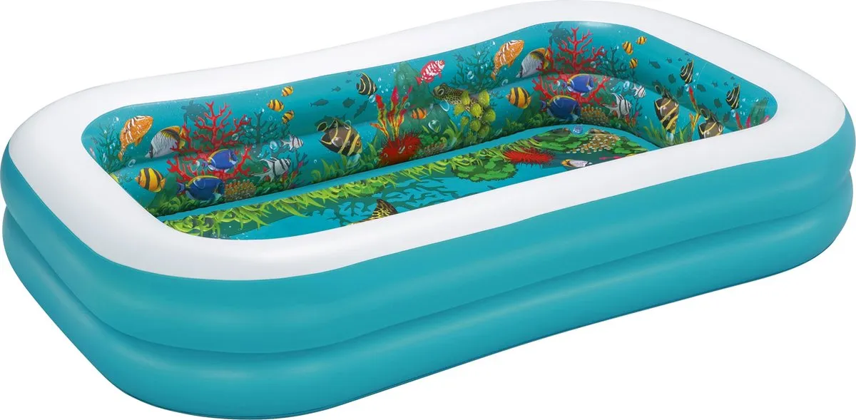 Bestway 3D Kinderzwembad 262x175x51cm - 778L - 2 Personen - Multicolor