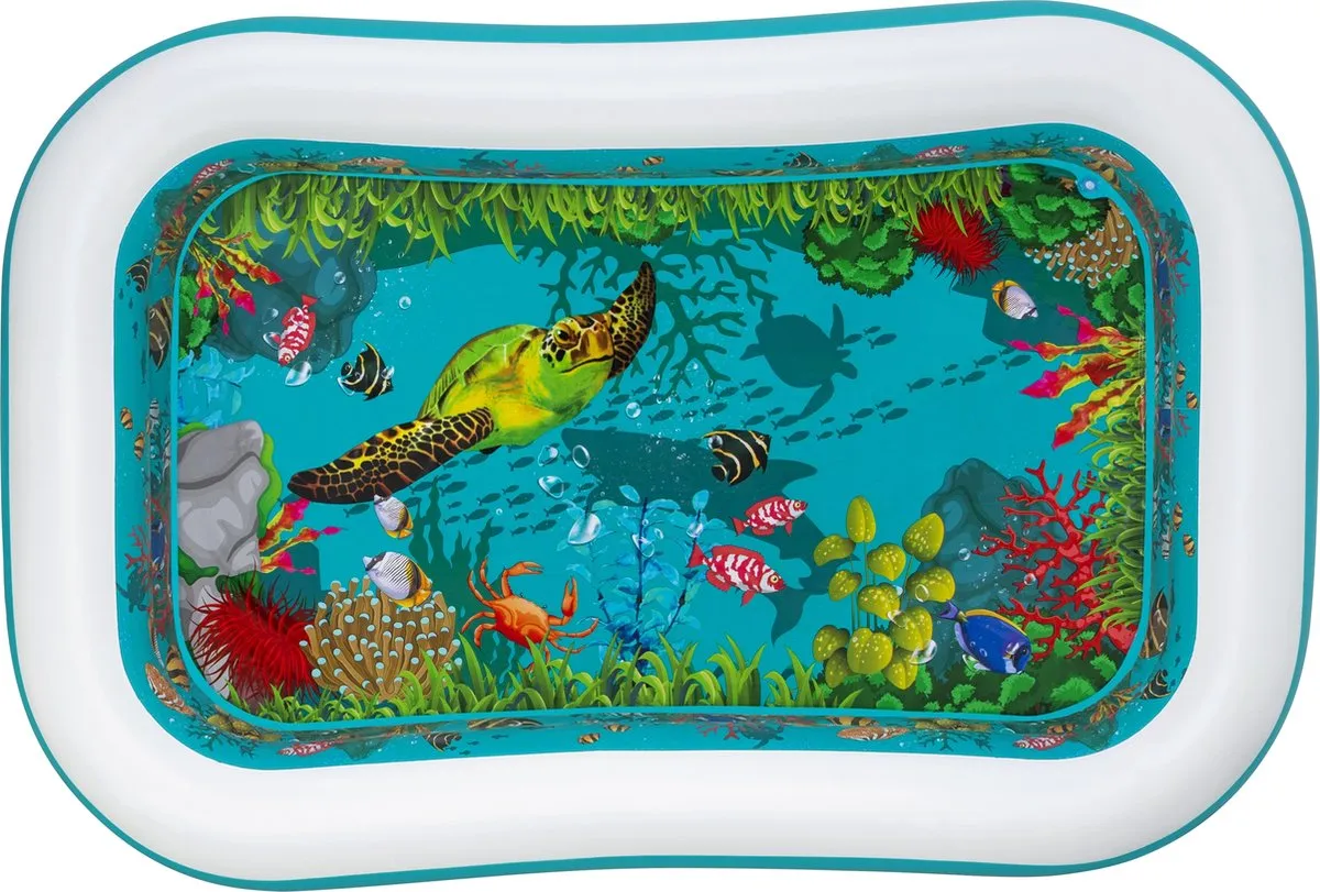 Bestway 3D Kinderzwembad 262x175x51cm - 778L - 2 Personen - Multicolor