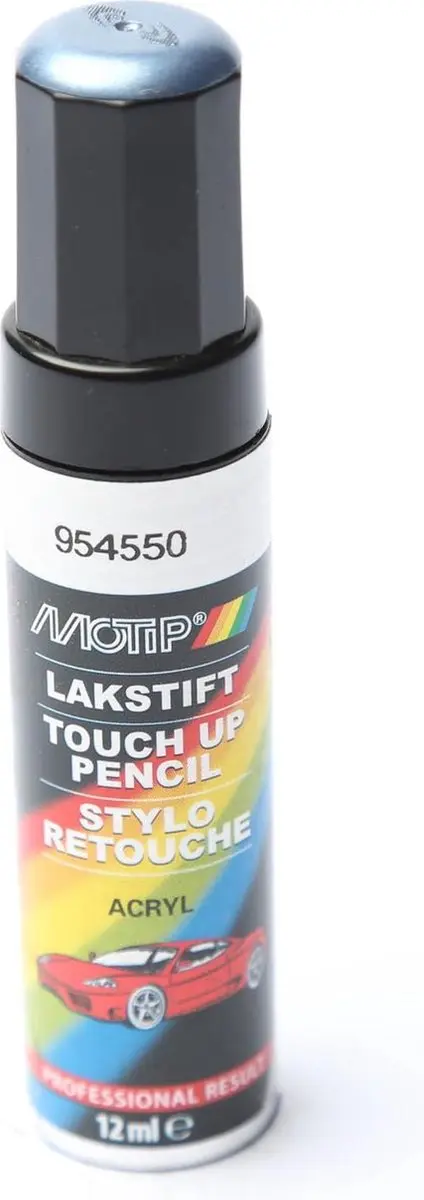 Motip 954550 Auto Lakstift Blauw Metallic 12ml