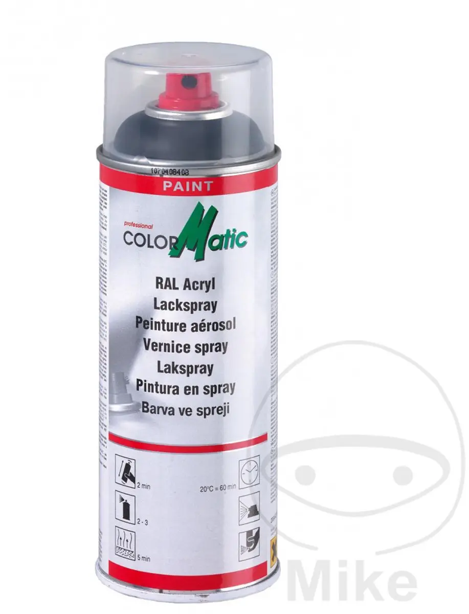Motip ColorMatic Professional RAL 9005 Lakspray 400ml - Mat