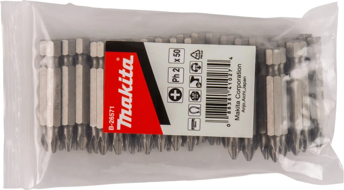 Makita B-26571 Schroefbit PH2x50mm