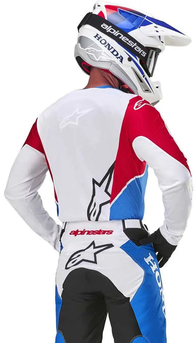 Alpinestars Honda Racer Iconic Jersey - L - Blauw/Rood/Wit