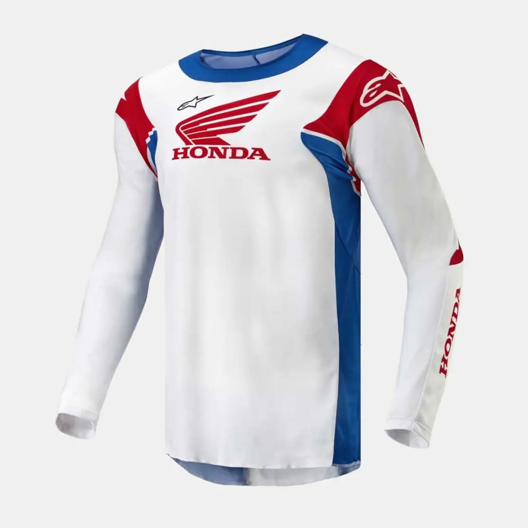 Alpinestars Honda Racer Iconic Jersey - L - Blauw/Rood/Wit