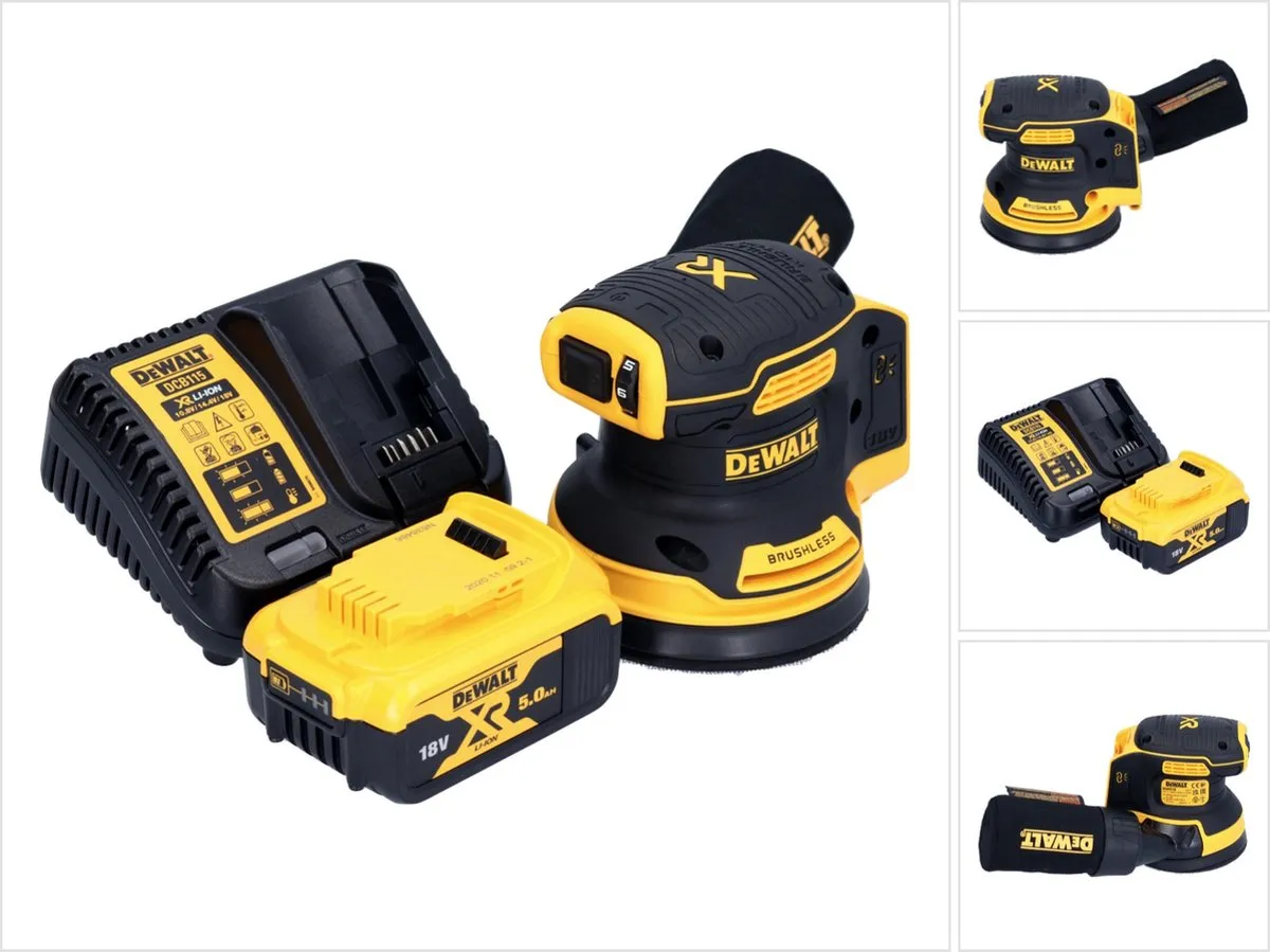 DeWalt DCW210 P1 Accuschuurmachine 18V