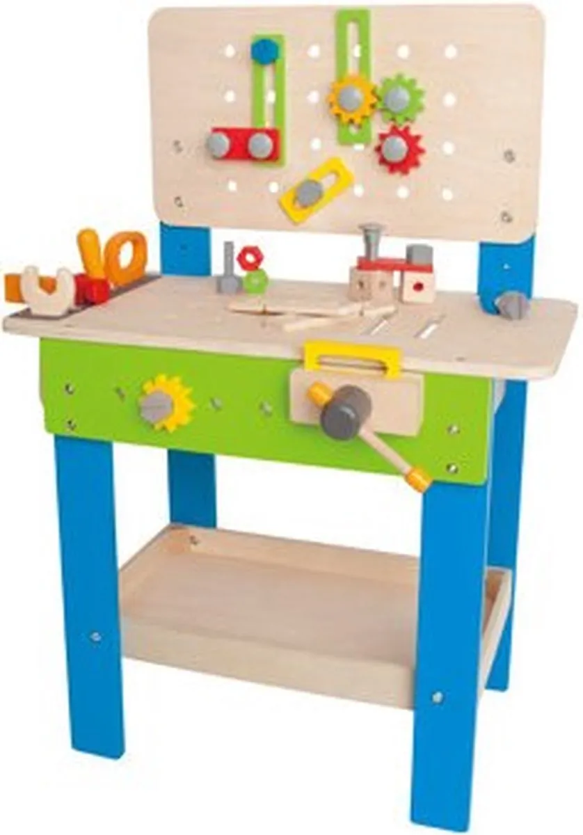 Hape Meesterwerkbank - Veelkleurig - afbeelding 7 van 11