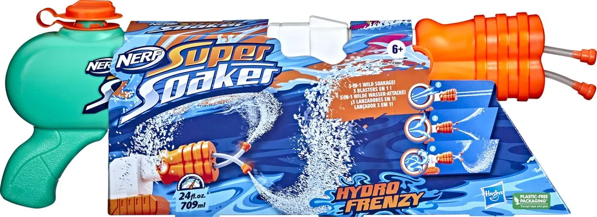 NERF Super Soaker Hydro Frenzo - Waterpistool