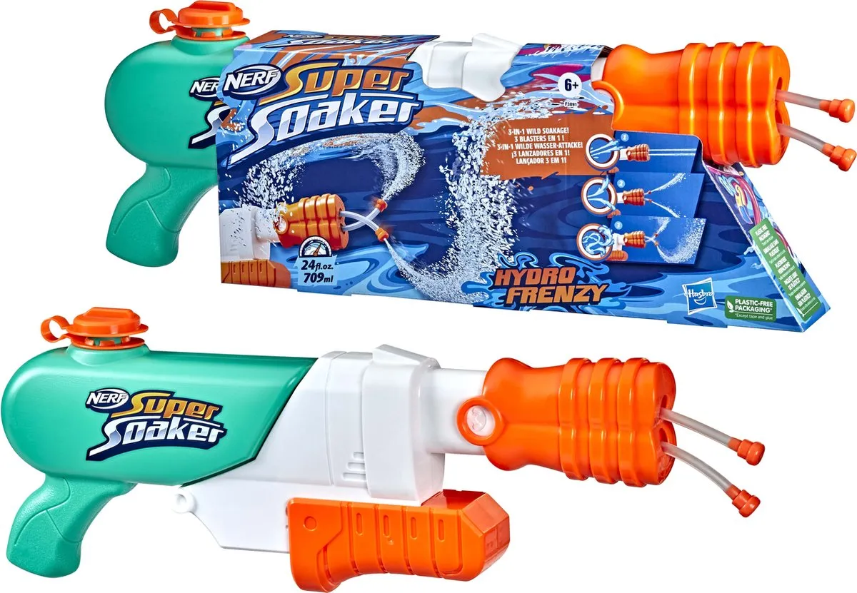 NERF Super Soaker Hydro Frenzo - Waterpistool