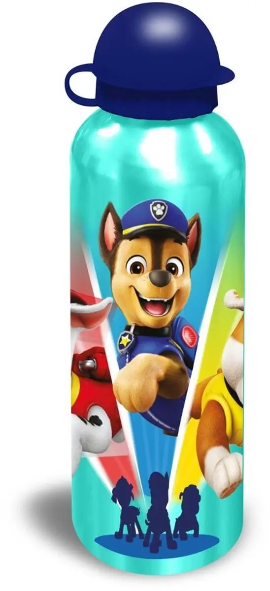 PAW Patrol Aluminium Drinkfles 500ml - Asorti