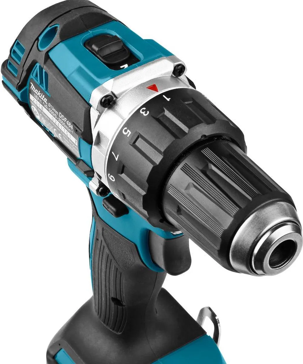 Makita DDF484RT3J Accuboor/Schroefmachine 18V - 3x 5,0Ah + Snel