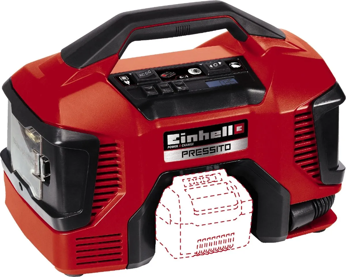 Einhell PRESSITO Li Solo Accu Compressor 18V